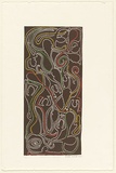 Artist: MOTLOP, Victor | Title: Ngaythy Mariel | Date: 2001 | Technique: linocut, printed in black ink, from one block; hand-coloured