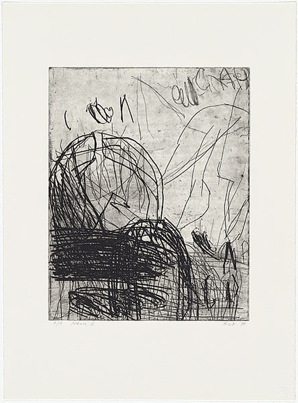 Artist: b'Tomescu, Aida.' | Title: b'Ithaca IV' | Date: 1997 | Technique: b'etching, printed in black ink, from one plate' | Copyright: b'\xc2\xa9 Aida Tomescu. Licensed by VISCOPY, Australia.'