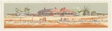 Artist: b'Walls, Bill.' | Title: b'Blackrock Hotel, South Australia.' | Date: 1986 | Technique: b'screenprint, printed in colour, from nine stencils'