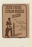 Artist: b'SYDNEY UNIVERSITY DRAMA SOCIETY' | Title: bJohn Ford's Cuban missile crisis. | Date: 1975 | Technique: b'screenprint, printed in brown ink, from one stencil'