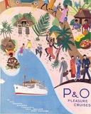 Artist: FEINT, Adrian | Title: P & O Pleasure cruises. | Date: 1927-1935 | Copyright: Courtesy the Estate of Adrian Feint