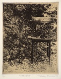 Artist: b'Atkinson, Marea.' | Title: b'Offering' | Date: 1989 | Technique: b'photo-etching, printed in black ink, from one plate'