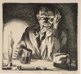 Artist: b'Buzacott, Nutter.' | Title: b'The soak.' | Date: (1928) | Technique: b'lithograph, printed in black ink, from one stone [or plate]'