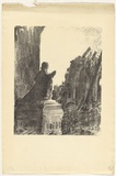 Artist: b'Dyson, Will.' | Title: b'Bapaume Church.' | Date: 1918 | Technique: b'lithograph, printed in black ink, from one stone'