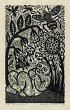 Artist: HANRAHAN, Barbara | Title: Song be Delicate | Date: 1983 | Technique: wood-engraving, printed in black ink, from one block