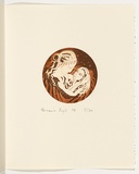 Artist: b'Boyd, Hermia.' | Title: bSappho's daughter. | Date: 1978 | Technique: b'etching and aquatint; letterpress text'