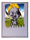 Artist: b'RENDOTH, Graham' | Title: b'Sandra Taylor ceramic exhibition, Art of Man Gallery, Paddington' | Date: 1977 | Technique: b'screenprint, printed in colour, from multiple stencils'