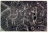 Artist: Bird, Hilda. | Title: not titled [No.19] | Date: 1990 | Technique: woodcut, printed in black ink, from one block | Copyright: © Vivienne Binns
