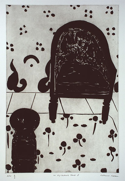 Artist: b'Hattam, Katherine.' | Title: b'In my fathers house II' | Date: 1997, September | Technique: b'etching, printed in black ink, from one plate'