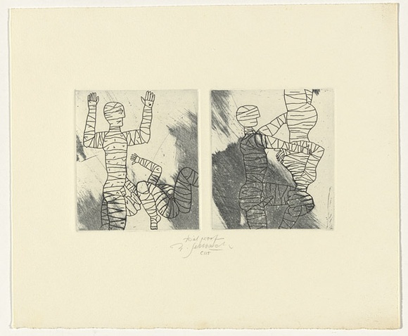 Artist: b'SELLBACH, Udo' | Title: b'not titled' | Date: 1960-80 | Technique: b'etching'