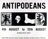 Artist: Blackman, Charles. | Title: Antipodeans. | Date: (1959) | Technique: lithograph, printed in black ink, from one plate