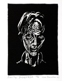Artist: Counihan, Noel. | Title: Brace-boy ... first step to the pits. | Date: 1947 | Technique: linocut, printed in black ink, from one block
