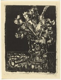 Artist: SELLBACH, Udo | Title: Crystal vase | Date: 1952 | Technique: lithograph, printed in black ink, from one stone [or plate]