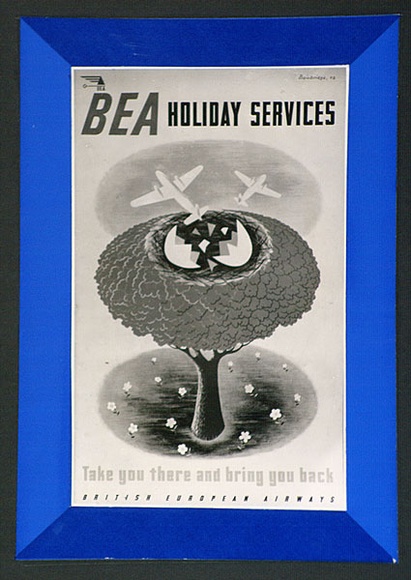 Artist: b'Bainbridge, John.' | Title: b'BEA holiday services.' | Date: 1948 | Technique: b'photo-lithograph'