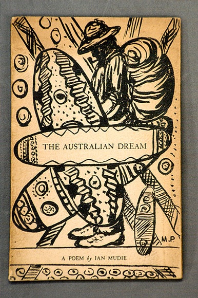 Artist: b'PRESTON, Margaret' | Title: b'The Australian Dream, by Ian Mudie. Adelaide: Jindyworobak, 1944' | Date: 1944 | Technique: b'letterpress'