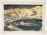 Artist: COURIER, Jack | Title: Ullapool. | Technique: lithograph, printed in black ink, from one stone [or plate]