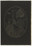 Artist: RADO, Ann | Title: The unicorn | Date: 1996, May | Technique: lithograph, printed in black ink, from one stone