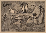 Artist: b'STREET, Mervyn' | Title: b'Special stone' | Date: 1995, November | Technique: b'lithograph, printed in black ink, from one stone'