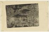 Artist: b'Lempriere, Helen' | Title: b'not titled (School of fish)' | Date: c.1964 | Technique: b'aquatint and softground etching, printed in black ink, from one plate'