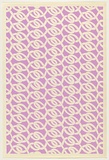 Artist: b'WORSTEAD, Paul' | Title: b'Sports wiggle' | Date: 1981 | Technique: b'screenprint, printed in purple ink, from one stencil' | Copyright: b'This work appears on screen courtesy of the artist'