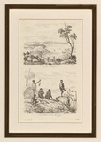 Title: b'Naturels du port du Roi George [Natives of King George Sound]' | Date: 1835 | Technique: b'engraving, printed in black ink, from one steel plate'