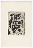 Artist: b'SELLBACH, Udo' | Title: b'not titled' | Date: 1960-80 | Technique: b'etching'