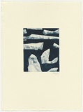 Artist: b'SCHMEISSER, Jorg' | Title: b'Moving and tall' | Date: 2003 | Technique: b'etching, printed in blue/black ink, from one plate' | Copyright: b'\xc2\xa9 J\xc3\xb6rg Schmeisser'