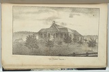 Title: b'New Norfolk Church.' | Date: 1834 | Technique: b'lithograph, printed in black ink, from one stone'