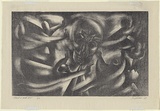 Artist: b'Hinder, Frank.' | Title: b'Christ is with us [2]' | Date: 1947 | Technique: b'lithograph, printed in black ink, from one stone'