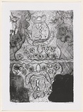 Artist: Wunungmurra, Dundiwuy. | Title: Wapurarr Gapu (clam water) | Date: 2001, February - March | Technique: lithograph, printed in black ink, from one stone