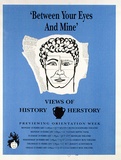 Artist: ACCESS 4 | Title: Between your eyes and mine. | Date: 1991 | Technique: screenprint, printed in black and blue ink, from two stencils
