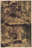 Artist: b'UNKNOWN (UNIVERSITY OF QUEENSLAND STUDENT WORKSHOP)' | Title: b'Dance, Sat. 8th Sept.' | Date: c.1980 | Technique: b'screenprint, printed in black ink, from one stencil'