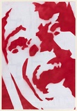 Artist: SYNC, | Title: Not titled [scream]. | Date: 2004 | Technique: stencil, printed in red ink, from one stencil