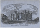 Artist: Ashton, Charles. | Title: Government House, Sydney. | Date: (1850) | Technique: line-engraving, printed in black ink, from one copper plate