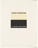 Artist: b'Burgess, Peter.' | Title: b'rachel whiteread: a calder herewith.' | Date: 2001 | Technique: b'computer generated inkjet prints, printed in colour, from digital file'