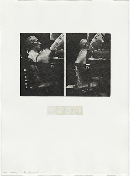 Artist: MADDOCK, Bea | Title: Journey II. | Date: 1977, September- November | Technique: photo-etching, aquatint and stipple, printed in colour, from five  plates