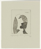 Artist: b'SELLBACH, Udo' | Title: b'not titled' | Date: 1960-80 | Technique: b'etching'