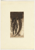 Artist: Lempriere, Helen | Title: Bimi creating woman | Date: 1960s | Technique: etching and aquatint, printed in black ink with plate-tone, from one plate