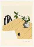 Artist: b'Rose, David.' | Title: b'Camellia leaves' | Date: 1983 | Technique: b'screenprint, printed in colour, from multiple stencils'