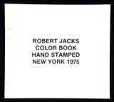 Artist: b'JACKS, Robert' | Title: b'Colour book hand stamped New York 1975.' | Date: 1975 | Technique: b'rubber stamps, printed in colour'