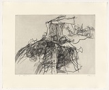 Artist: b'Taylor, Michael.' | Title: b'Derelict hut' | Date: 2006 | Technique: b'etching, printed in black ink, from one zinc plate' | Copyright: b'\xc2\xa9 Michael Taylor'