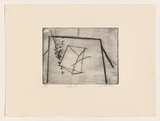 Title: Table 3 | Date: 1976 | Technique: drypoint, printed in black ink, from one perspex plate
