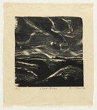 Artist: AMOR, Rick | Title: Cottles Bridge. | Date: 1988 | Technique: woodcut, printed in black ink, from one block | Copyright: Image reproduced courtesy the artist and Niagara Galleries, Melbourne
