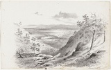 Artist: GILL, S.T. | Title: [goldrush view] | Date: 1855-56 | Technique: lithograph, printed in black ink, from one stone