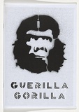 Title: b'Guerilla Gorilla' | Date: 2004 | Technique: b'stencil, printed in black ink, from one stencil'