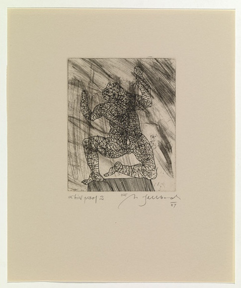 Artist: b'SELLBACH, Udo' | Title: b'not titled' | Date: 1960-80 | Technique: b'etching'