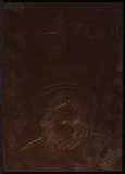 Artist: BOYD, Arthur | Title: Plate 44: (Head of a young child). | Date: 1960-70 | Technique: etched plate | Copyright: This work appears on screen courtesy of Bundanon Trust