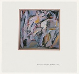 Title: Phantoms in the garden | Date: 1987 | Technique: offset-lithograph, printed in colour, from multiple plates