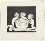 Artist: BOYD, Arthur | Title: The women's vow. | Date: (1970) | Technique: etching and aquatint, printed in black ink, from one plate | Copyright: Reproduced with permission of Bundanon Trust