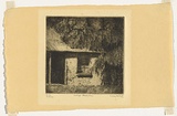 Artist: URE SMITH, Sydney | Title: Cottage, Clarendon | Date: 1921 | Technique: etching, printed in brown ink, from one plate